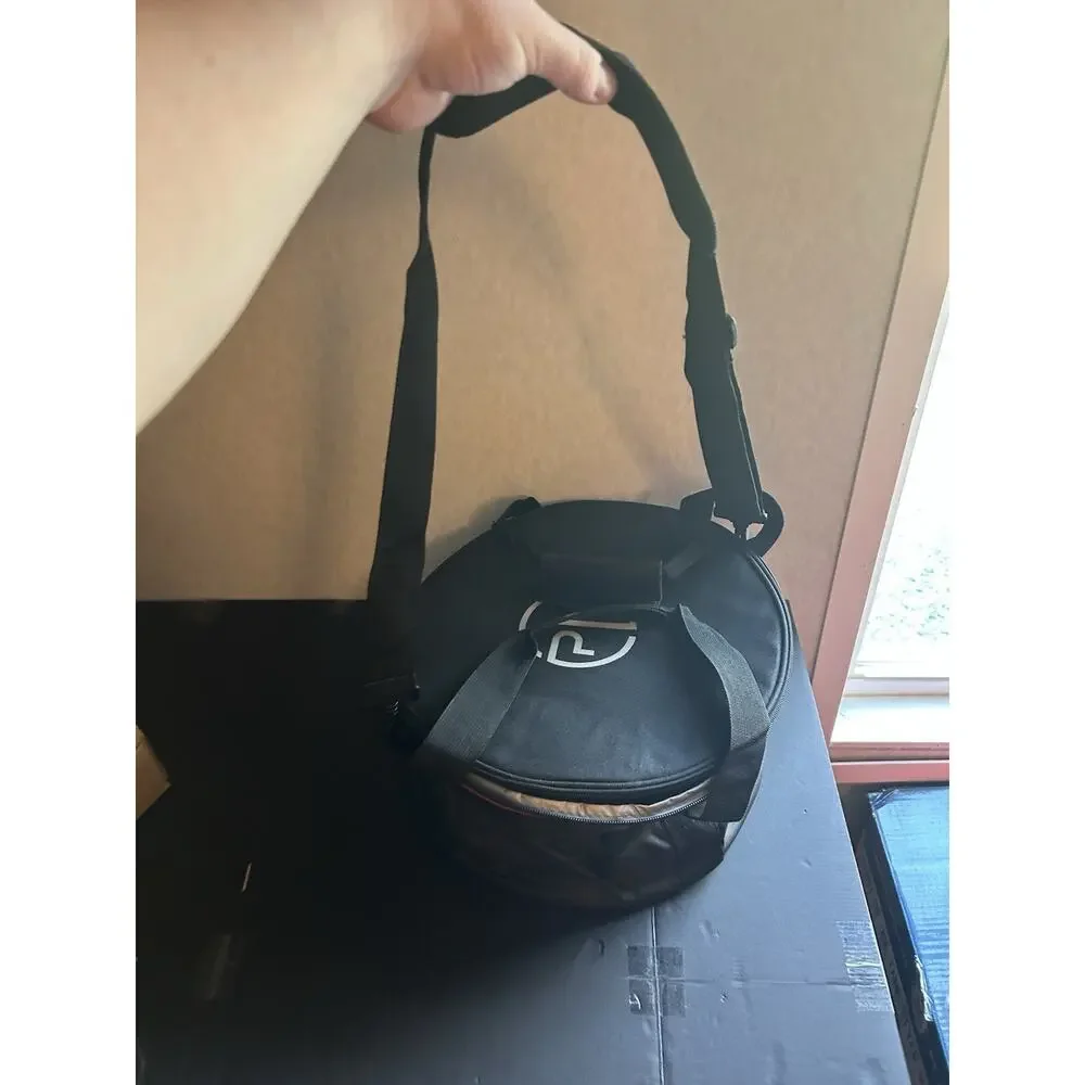 Ciravi Dutch Oven Bag For 12 & 10 Inch Dutch Oven Carry Bag Padded Handle Black